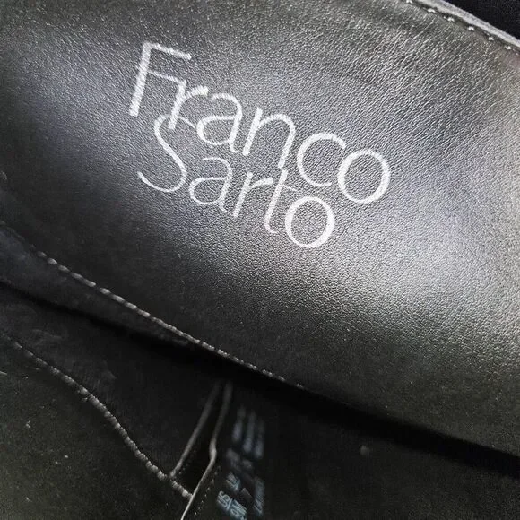 Black Franco Sarto Tall Standard Calf Boots - Picture 8 of 9